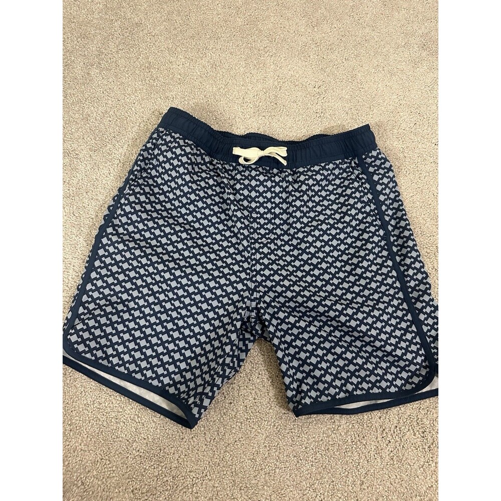 Fair Harbor Boys Kids Anchor Trunk Large Swim Short Mist Seaview